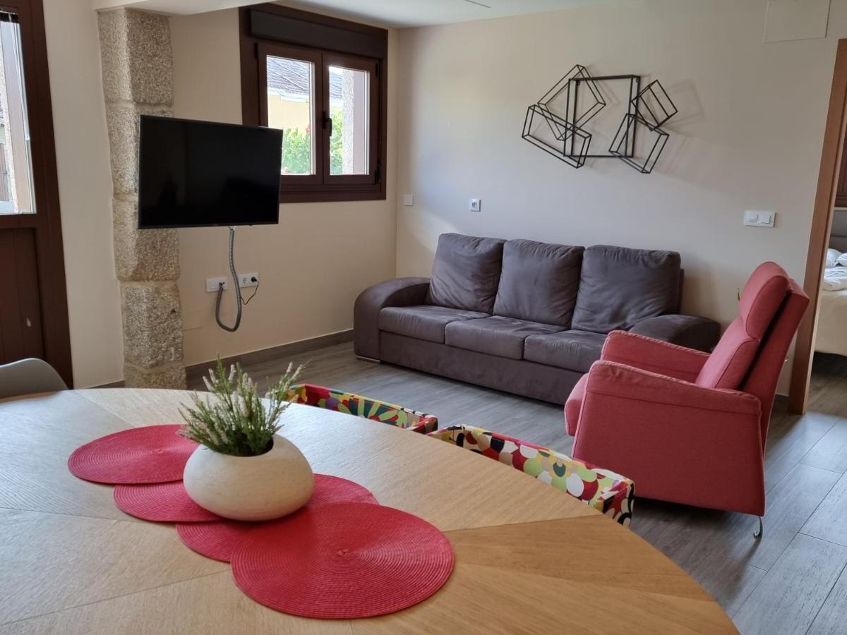 Apartamentos Ria De Aldan Luaran gambar